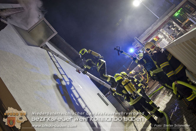 20221208 Wohnhausbrand in Hirtenberg  Foto: Stefan Schneider BFKDO BADEN 