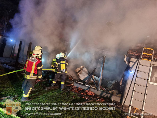 20221208 Wohnhausbrand in Hirtenberg  Foto: Stefan Schneider BFKDO BADEN 
