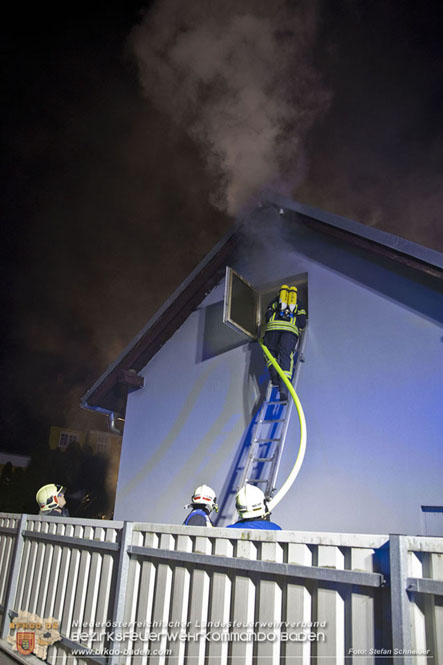 20221208 Wohnhausbrand in Hirtenberg  Foto: Stefan Schneider BFKDO BADEN 