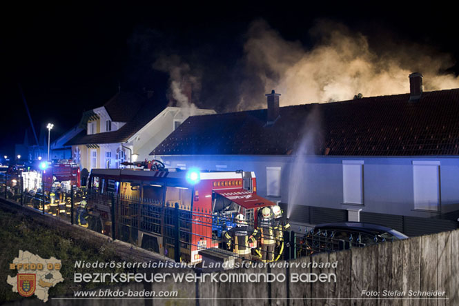 20221208 Wohnhausbrand in Hirtenberg  Foto: Stefan Schneider BFKDO BADEN 