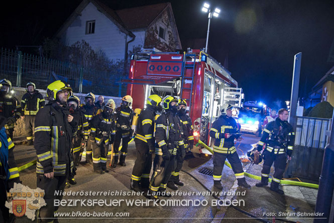 20221208 Wohnhausbrand in Hirtenberg  Foto: Stefan Schneider BFKDO BADEN 
