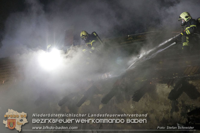 20221208 Wohnhausbrand in Hirtenberg  Foto: Stefan Schneider BFKDO BADEN 