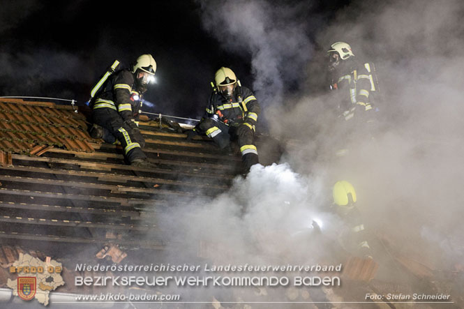 20221208 Wohnhausbrand in Hirtenberg  Foto: Stefan Schneider BFKDO BADEN 