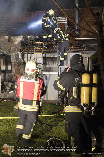 20221208 Wohnhausbrand in Hirtenberg Foto: Stefan Schneider BFKDO BADEN 