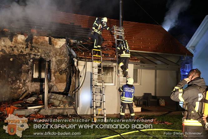 20221208 Wohnhausbrand in Hirtenberg Foto: Stefan Schneider BFKDO BADEN 