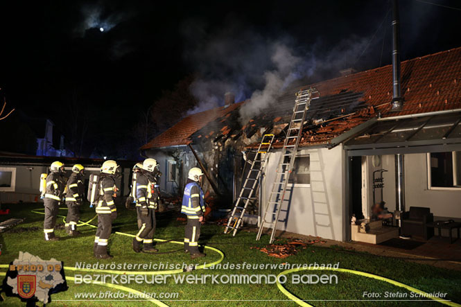 20221208 Wohnhausbrand in Hirtenberg Foto: Stefan Schneider BFKDO BADEN 