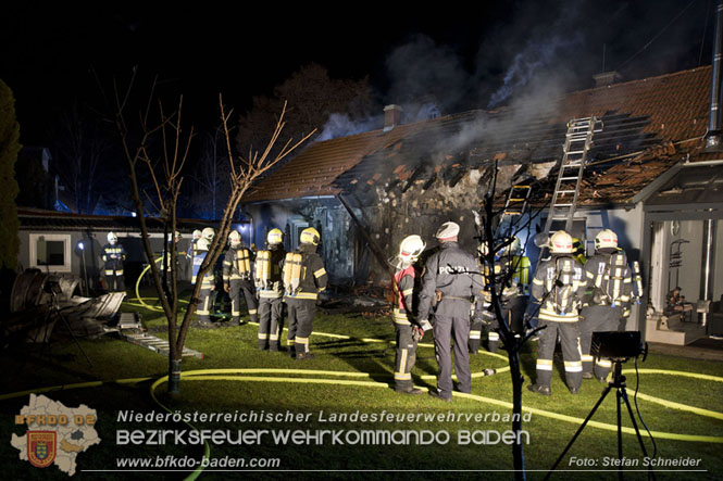 20221208 Wohnhausbrand in Hirtenberg Foto: Stefan Schneider BFKDO BADEN 