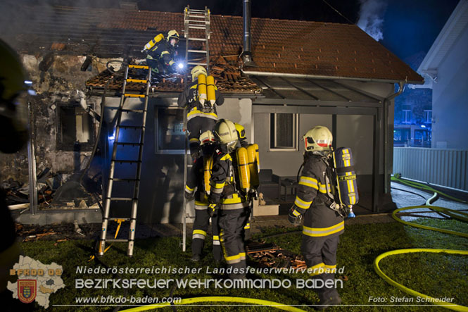 20221208 Wohnhausbrand in Hirtenberg Foto: Stefan Schneider BFKDO BADEN 