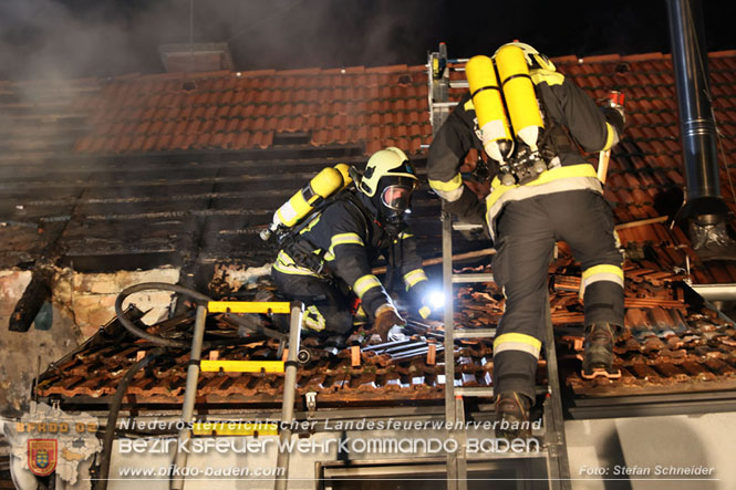 20221208 Wohnhausbrand in Hirtenberg Foto: Stefan Schneider BFKDO BADEN 