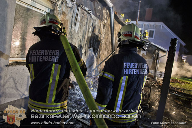 20221208 Wohnhausbrand in Hirtenberg Foto: Stefan Schneider BFKDO BADEN 