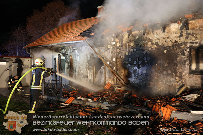 20221208 Wohnhausbrand in Hirtenberg Foto: Stefan Schneider BFKDO BADEN 