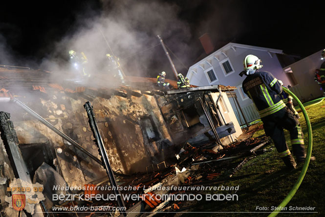 20221208 Wohnhausbrand in Hirtenberg Foto: Stefan Schneider BFKDO BADEN 
