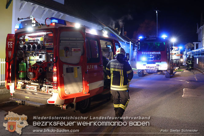 20221208 Wohnhausbrand in Hirtenberg Foto: Stefan Schneider BFKDO BADEN 