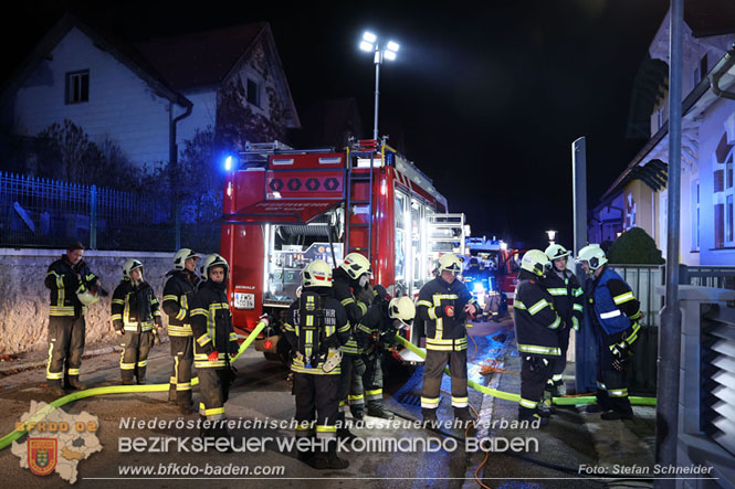 20221208 Wohnhausbrand in Hirtenberg Foto: Stefan Schneider BFKDO BADEN 