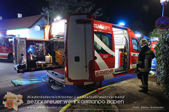 20221208 Wohnhausbrand in Hirtenberg Foto: Stefan Schneider BFKDO BADEN 