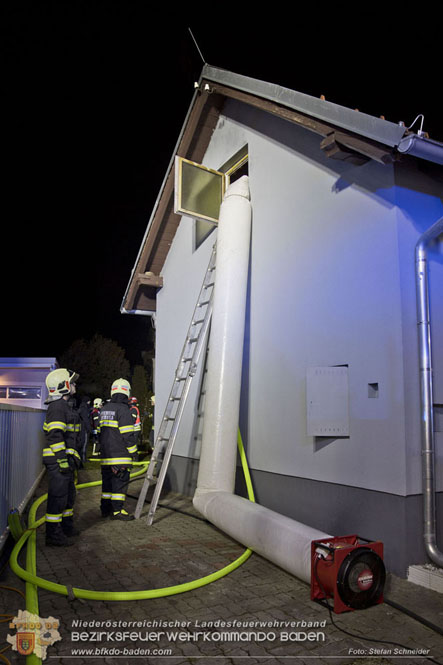 20221208 Wohnhausbrand in Hirtenberg Foto: Stefan Schneider BFKDO BADEN 