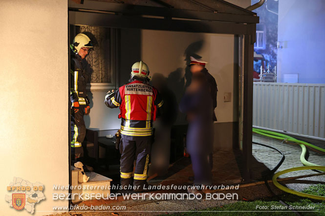 20221208 Wohnhausbrand in Hirtenberg Foto: Stefan Schneider BFKDO BADEN 