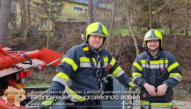20221225 Der Feuerwehr-Klassiker „Katze auf Baum"  Foto: Freiwillige Feuerwehr Heiligenkreuz