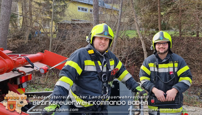 20221225 Der Feuerwehr-Klassiker Katze auf Baum"  Foto: Freiwillige Feuerwehr Heiligenkreuz