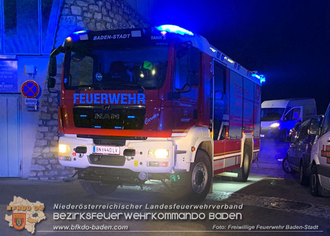 20230101 Brandmeldealarmauslösung im Casino Baden in der Silvesternacht  Foto: Freiwillige Feuerwehr Baden-Stadt