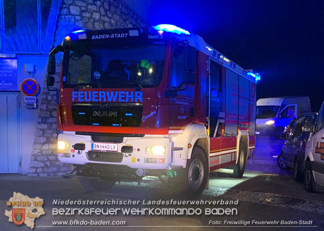 20230101 Brandmeldealarmauslsung im Casino Baden in der Silvesternacht  Foto: Freiwillige Feuerwehr Baden-Stadt