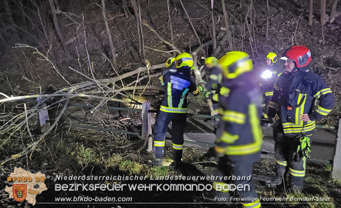 20230105 Sturmschaden in Berndorf  Foto: Florian Stadler / Freiwillige Feuerwehr Berndorf-Stadt