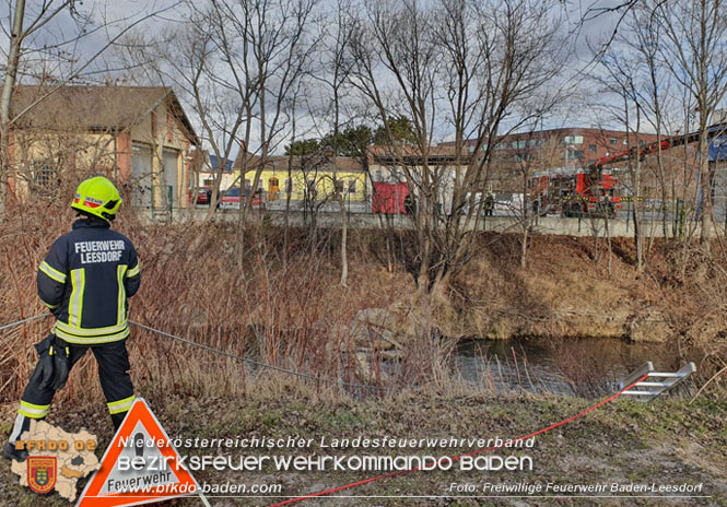 20230105 Sturmeinsatz in Baden Ortsteil Leesdorf  Foto: Strefan Wagner / Freiwillige Feuerwehr Baden-Leesdorf