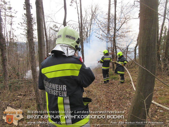 20230119 Ein unangemeldetes Feuerheizen lste Waldbrandalarm in Pottenstein aus  Foto: ASB Markus Hackl BFK Presseteam