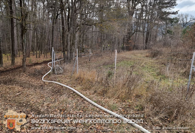 20230119 Ein unangemeldetes Feuerheizen lste Waldbrandalarm in Pottenstein aus  Foto: Stefan Schneider BFK Presseteam