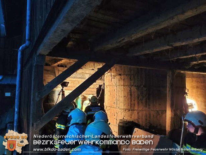 20230202 Personenrettung nach Arbeitsunfall in Nstach/Hafnerberg   Foto: Freiwillige Feuerwehr Nstach/Hafnerberg