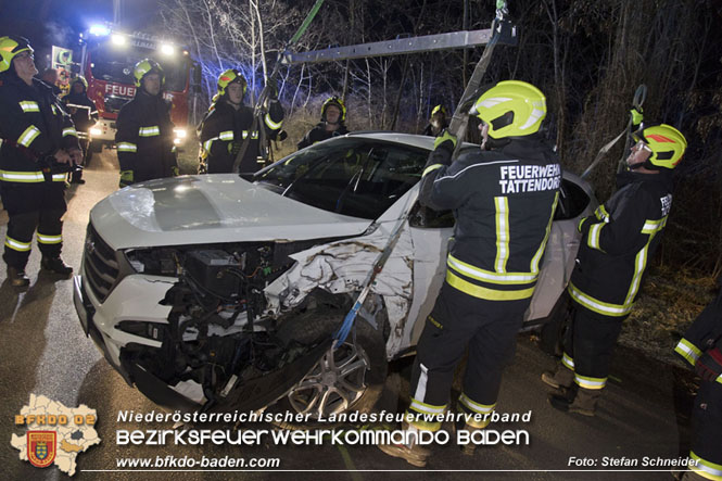 20230208 Alarmierte Menschenrettung nach Verkehrsunfall  Foto: Stefan Schneider BFKDO BADEN