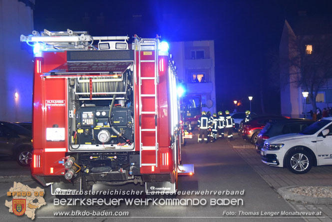 20230215 Wohnungsbrand in Trumau  Foto: Thomas Lenger Monatsreveue.at
