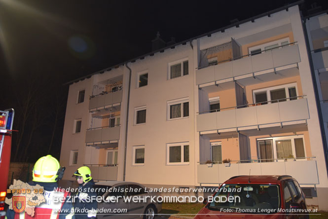 20230215 Wohnungsbrand in Trumau  Foto: Thomas Lenger Monatsreveue.at