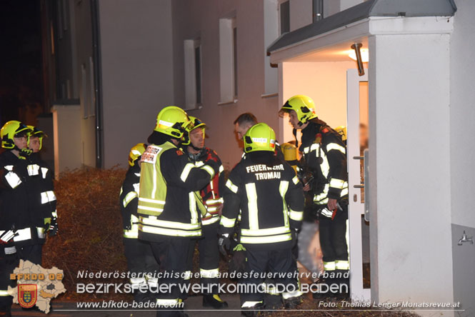 20230215 Wohnungsbrand in Trumau Foto: Thomas Lenger Monatsreveue.at 20230215 Wohnungsbrand in Trumau Foto: Thomas Lenger Monatsreveue.at