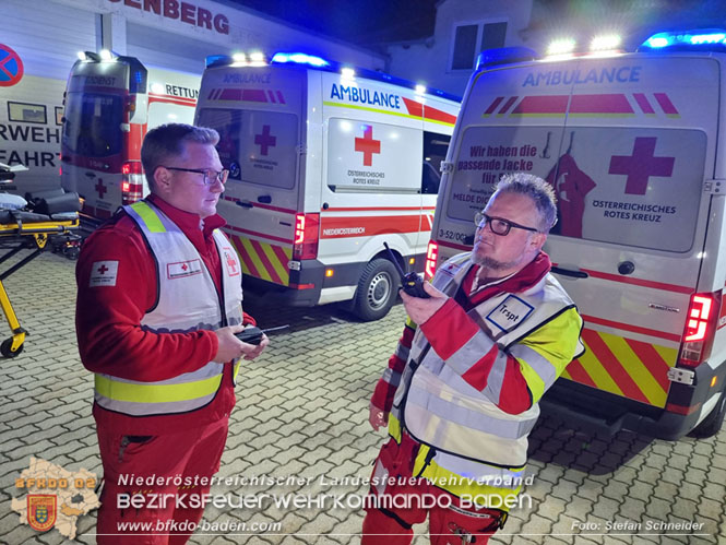 20230218 Großschadensereignis - Menschenrettung (T3) auf der B60 Foto: Stefan Schneider BFKDO BADEN 20230218 Großschadensereignis - Menschenrettung (T3) auf der B60 Foto: Stefan Schneider BFKDO BADEN