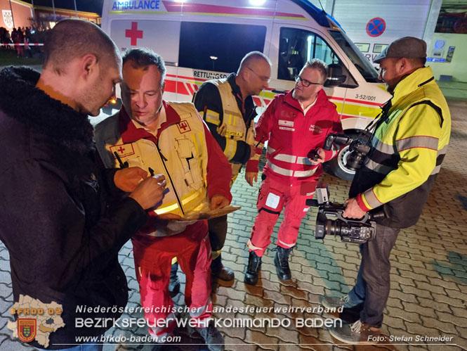 20230218 Groschadensereignis - Menschenrettung (T3) auf der B60  Foto: Stefan Schneider BFKDO BADEN