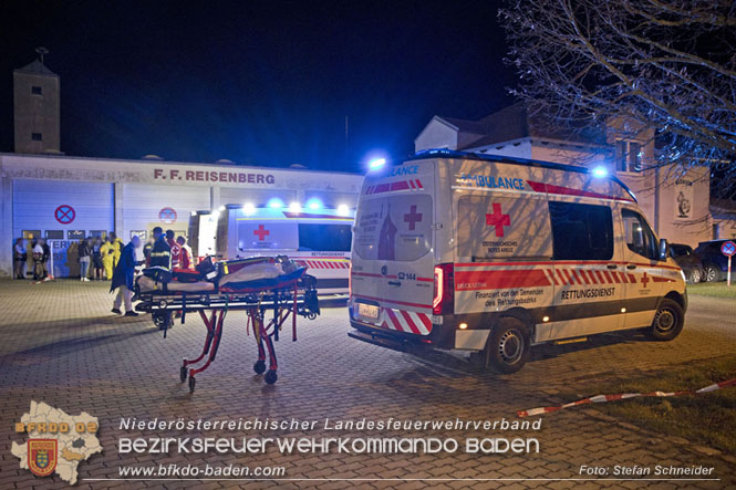 20230218 Groschadensereignis - Menschenrettung (T3) auf der B60  Foto: Stefan Schneider BFKDO BADEN