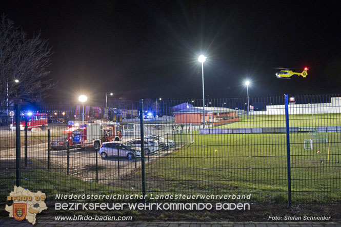 20230218 Groschadensereignis - Menschenrettung (T3) auf der B60  Foto: Stefan Schneider BFKDO BADEN