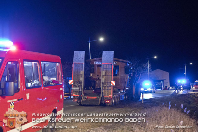 20230218 Groschadensereignis - Menschenrettung (T3) auf der B60  Foto: Stefan Schneider BFKDO BADEN