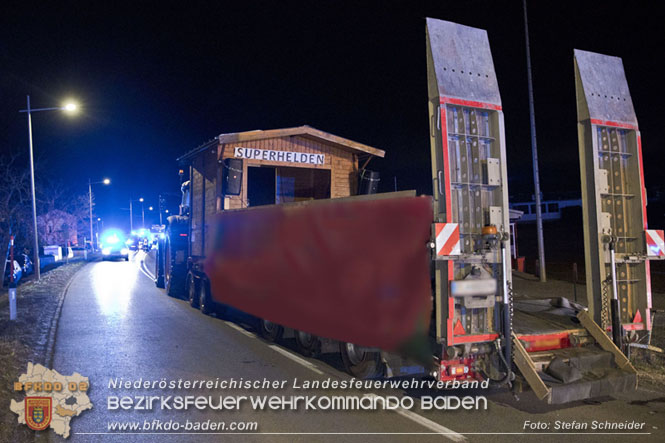 20230218 Groschadensereignis - Menschenrettung (T3) auf der B60  Foto: Stefan Schneider BFKDO BADEN