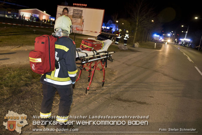 20230218 Groschadensereignis - Menschenrettung (T3) auf der B60  Foto: Stefan Schneider BFKDO BADEN