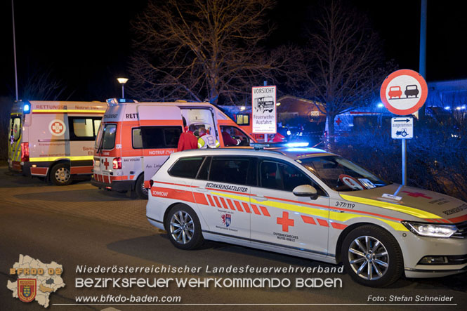 20230218 Groschadensereignis - Menschenrettung (T3) auf der B60  Foto: Stefan Schneider BFKDO BADEN