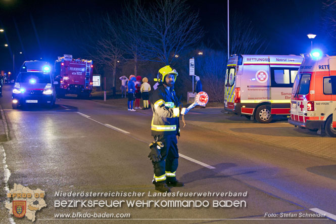 20230218 Groschadensereignis - Menschenrettung (T3) auf der B60  Foto: Stefan Schneider BFKDO BADEN