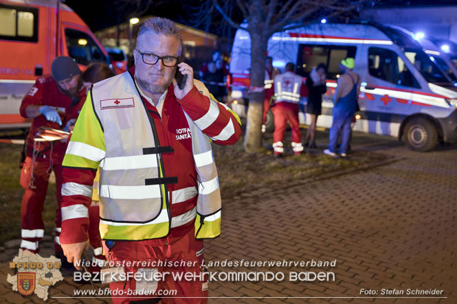 20230218 Groschadensereignis - Menschenrettung (T3) auf der B60  Foto: Stefan Schneider BFKDO BADEN