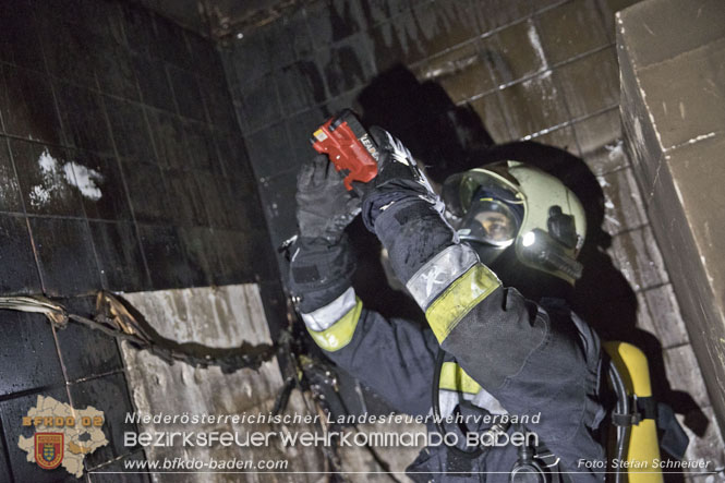 20230410 Wohnungsbrand am Ostermontag in Gainfarn  Foto: Stefan Schneider BFKDO BADEN