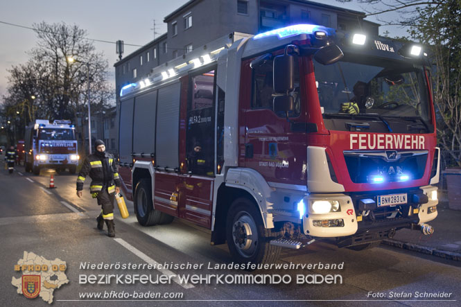20230410 Wohnungsbrand am Ostermontag in Gainfarn  Foto: Stefan Schneider BFKDO BADEN
