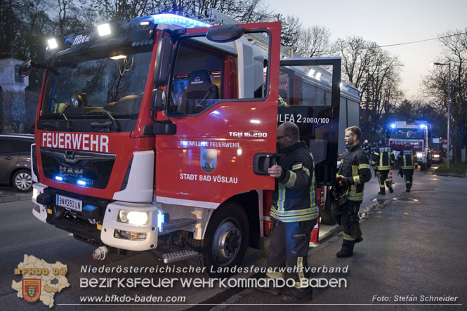 20230410 Wohnungsbrand am Ostermontag in Gainfarn  Foto: Stefan Schneider BFKDO BADEN