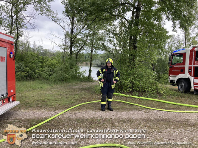 20230513 Brand eines Grünschnitthaufens in Oeynhausen  Foto: Freiwillige Feuerwehr Oeynhausen