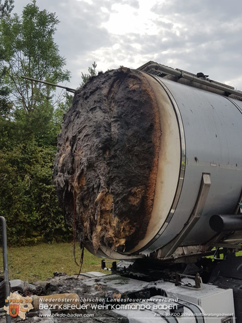 20230710_Brand eines Gefahrgut Lkw auf der A21   Foto: BFKDO BADEN