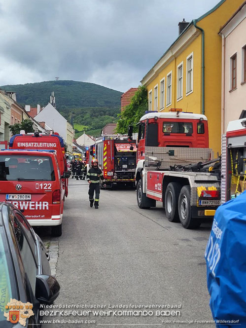 20230725 Schadstoffunfall in Gumpoldskirchen Bezirk Mödling   Foto: Freiwillige Feuerwehr Möllersdorf